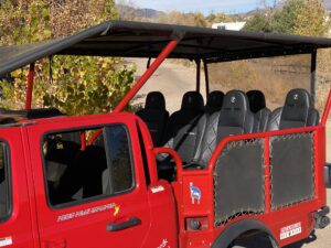 Gladiator Tour Jeep Seating